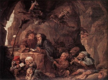  Antonio Obras - Tentación de San Antonio David Teniers el Joven